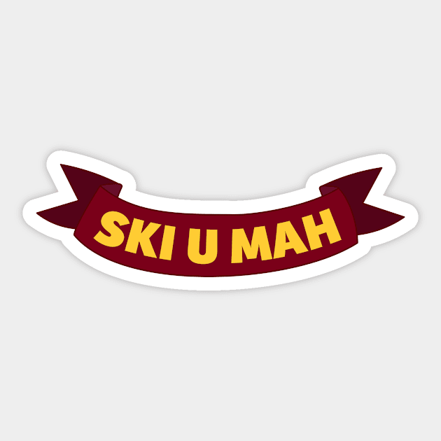 Minnesota Banner Sticker by sydneyurban